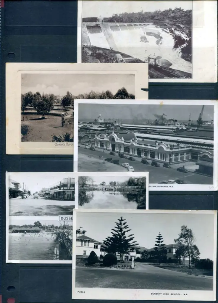 "Bunbury High School, W.A." C.A. Pitt b&w ... Image 1++