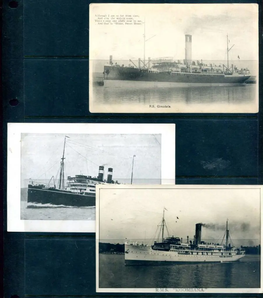 "S.S.Indarra" endorsed on reverse with "trip ... Image 1++