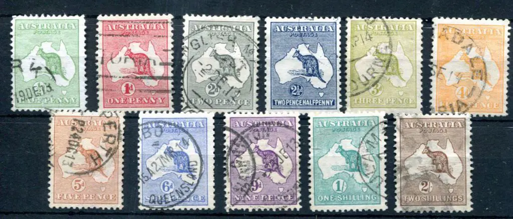 ½d to 2/- short set in good to fine used cond & ... Image 1++