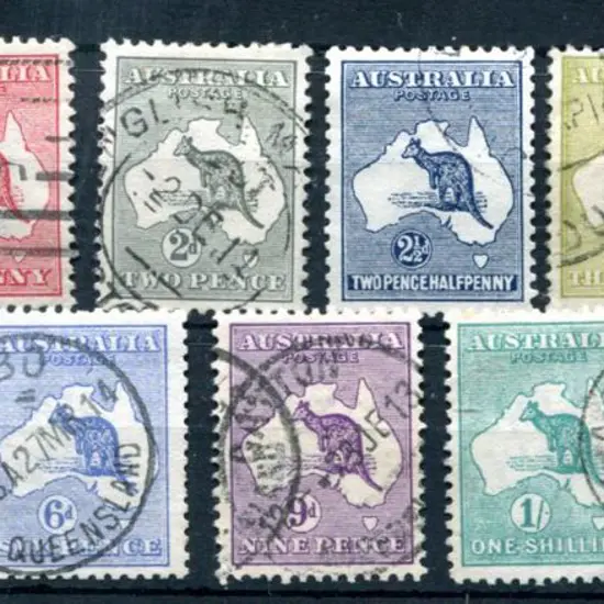 ½d to 2/- short set in good to fine used cond & ...