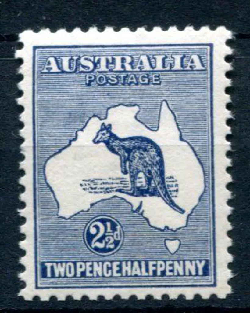 2½d indigo. MUH with good centring. ACSC 9A, Cat. ... Image 1++