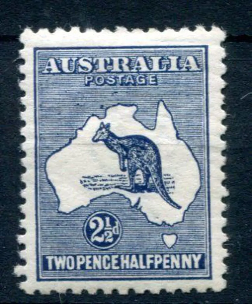 2½d indigo. MVLH & well centred. SG 4, ACSC 9, ... Image 1++
