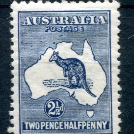 2½d indigo. MVLH & well centred. SG 4, ACSC 9, ...