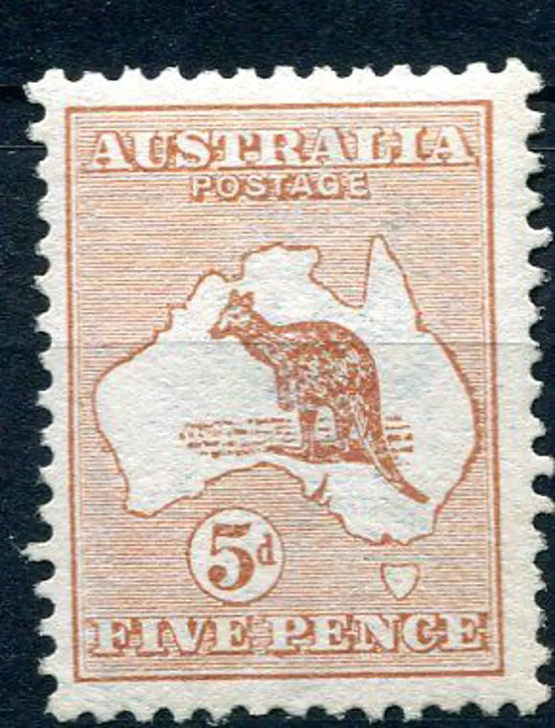 5d pale chestnut. Fine MUH. ACSC 18B, Cat. $675 Image 1++