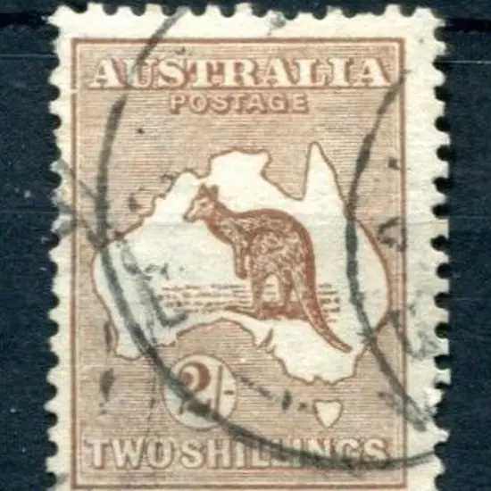 2/- brown sound with "Break in left frame…" ...