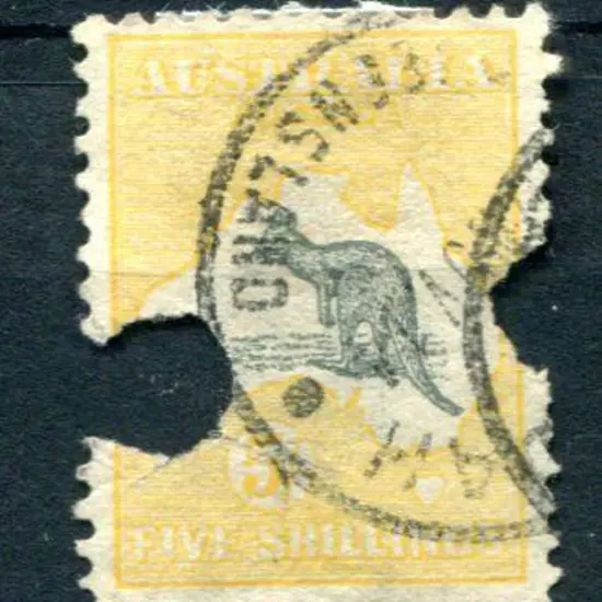 5/- grey & chrome with 2 telegraph pictures ...