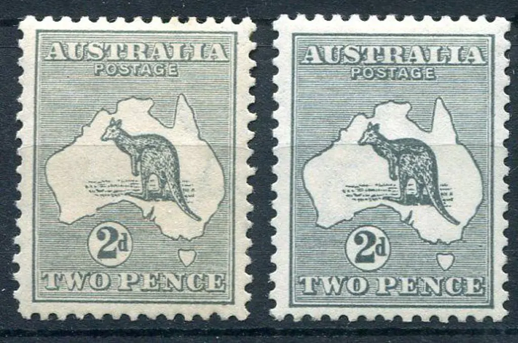 2d grey. MVLH, light evenly toned gum (ACSC 6A, ... Image 1++