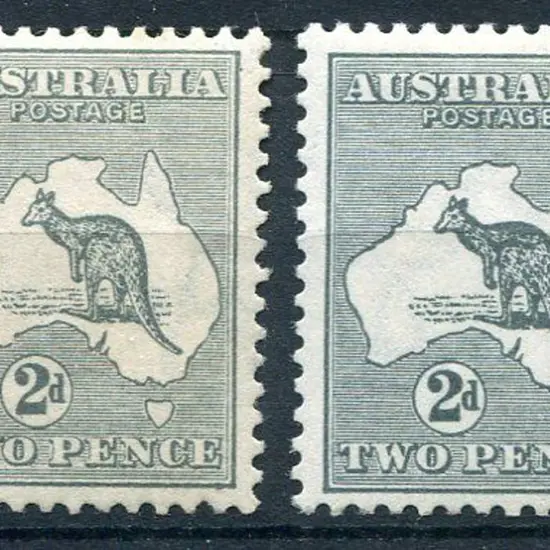2d grey. MVLH, light evenly toned gum (ACSC 6A, ...