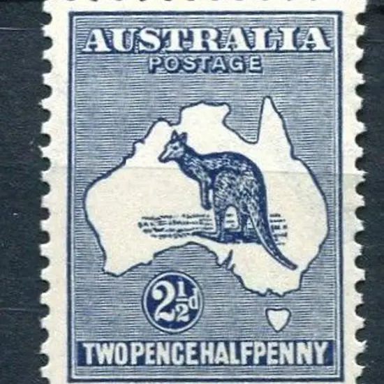 2½d indigo. MUH with good centring. ACSC 10A, Cat. ...