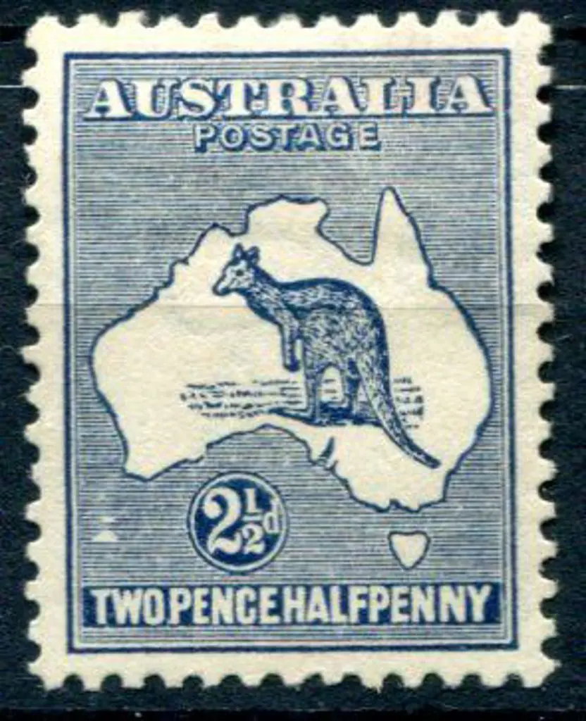 2½d bluish-indigo with "islands south of WA" ... Image 1++