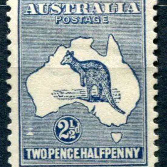 2½d bluish-indigo with "islands south of WA" ...
