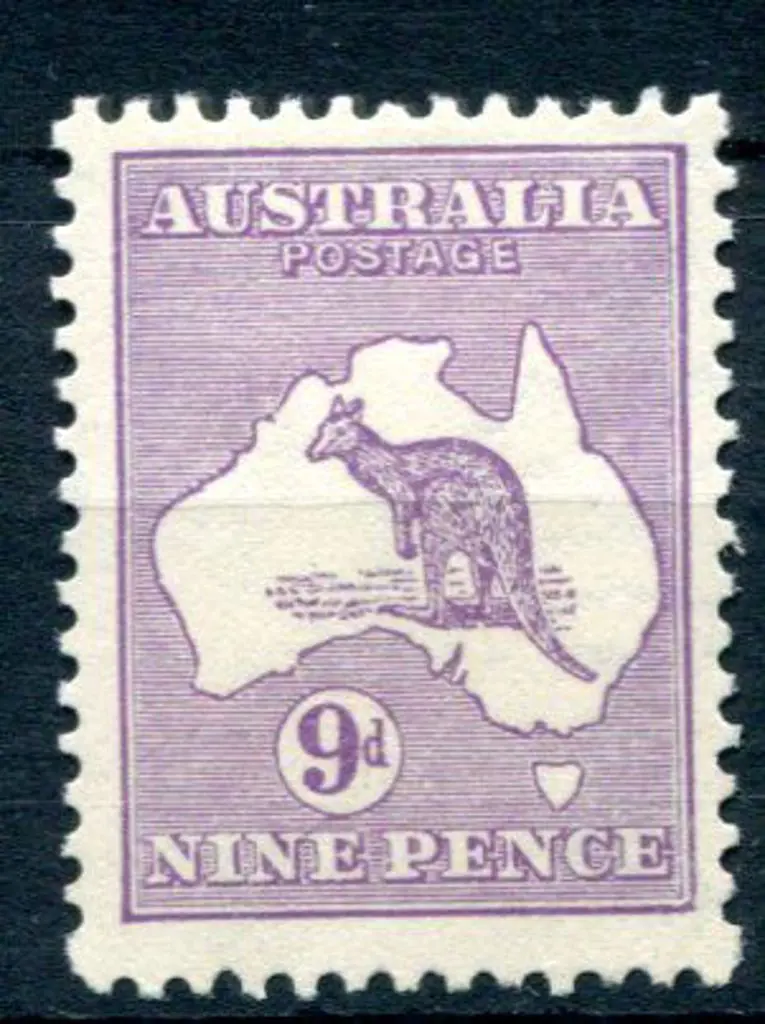 9d violet. Light vert gum bend otherwise fresh ... Image 1++