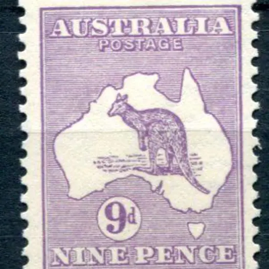 9d violet. Light vert gum bend otherwise fresh ...