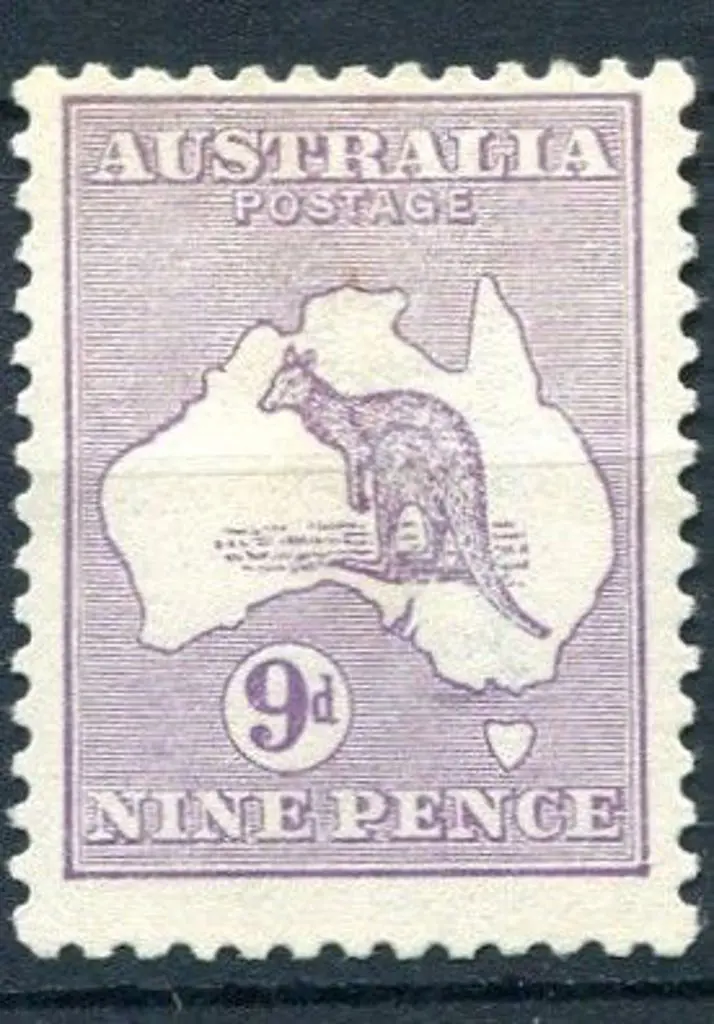 9d pale violet. MLH, centred high. SG 27, ACSC ... Image 1++