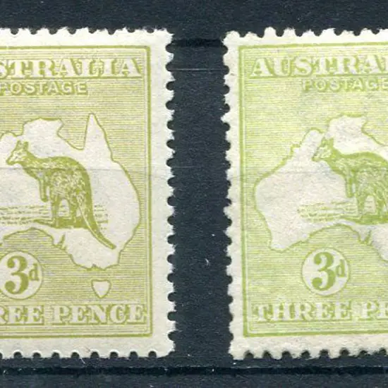 3d olive, Die IIB, MUH & well centred (ACSC 14a, ...