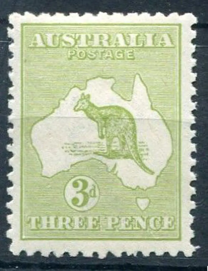 3d olive-green, Die I. Fine MUH, centred a little ... Image 1++