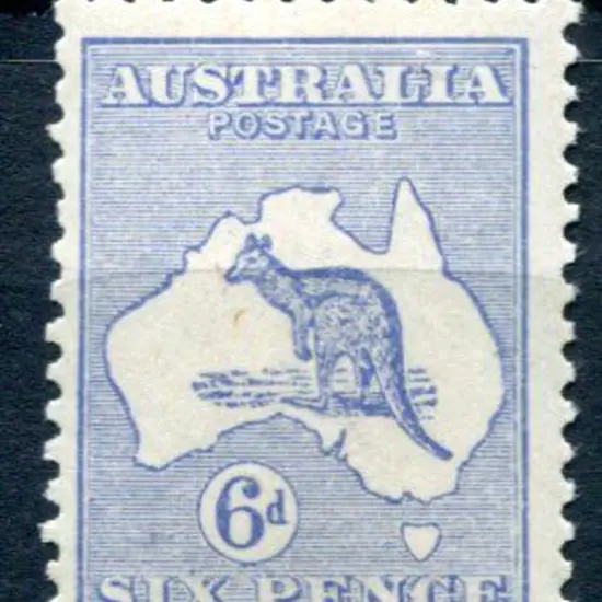 6d ultramarine, Die II. MUH & well centred. ACSC ...