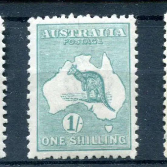 1/- blue-green Dies II & IIB plus latter with wmk ...