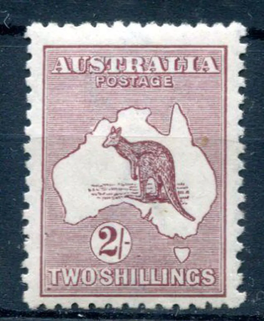 2/- maroon. MH, centred slightly low. SG 74, ACSC ... Image 1++
