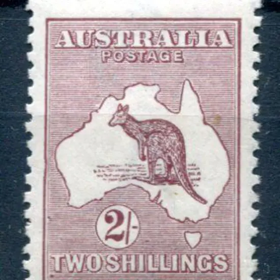 2/- maroon. MH, centred slightly low. SG 74, ACSC ...