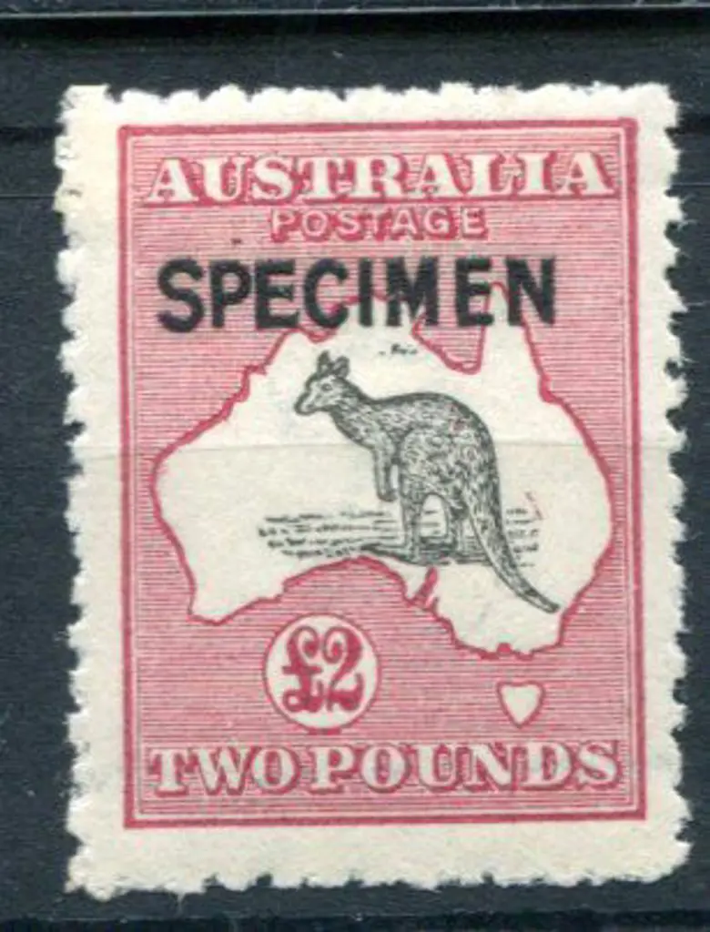 £2 grey black & crimson ovptd "SPECIMEN" type B. ... Image 1++
