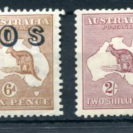 1929/30 Small Multiple Watermark 6d chestnut plus ...