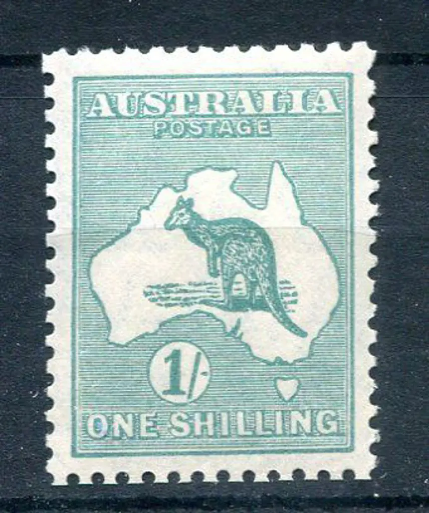 1929/30 Small Multiple Watermark 1/- emerald. Very ... Image 1++