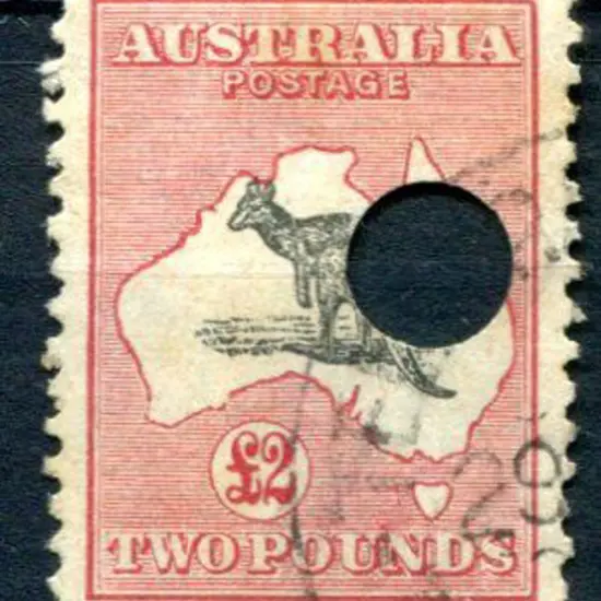 1929/30 Small Multiple Watermark £2 grey & ...