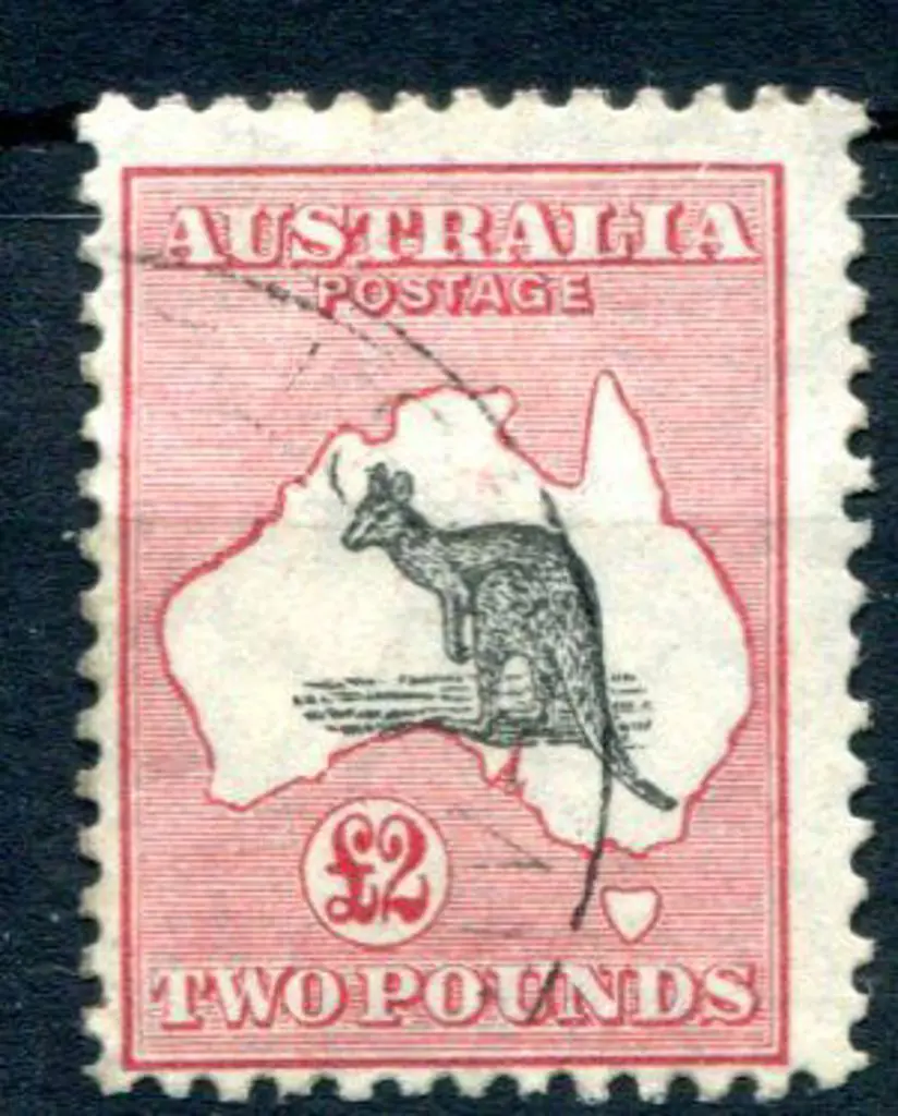 1929/30 Small Multiple Watermark £2 grey & ... Image 1++