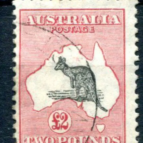 1929/30 Small Multiple Watermark £2 grey & ...