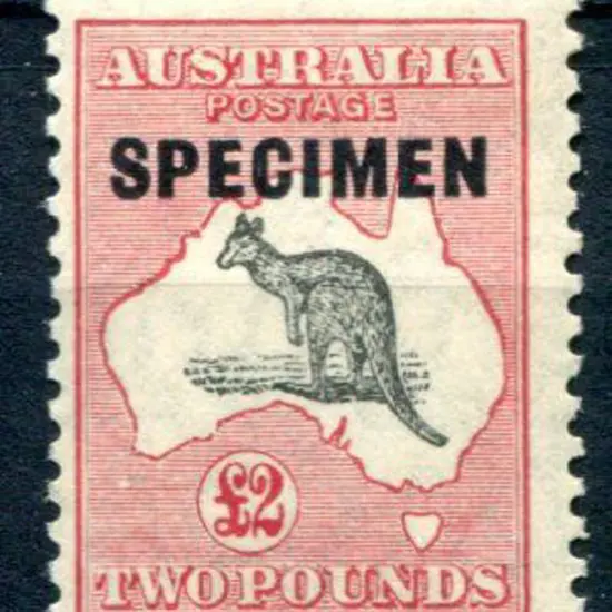 1929/30 Small Multiple Watermark £2 grey & ...