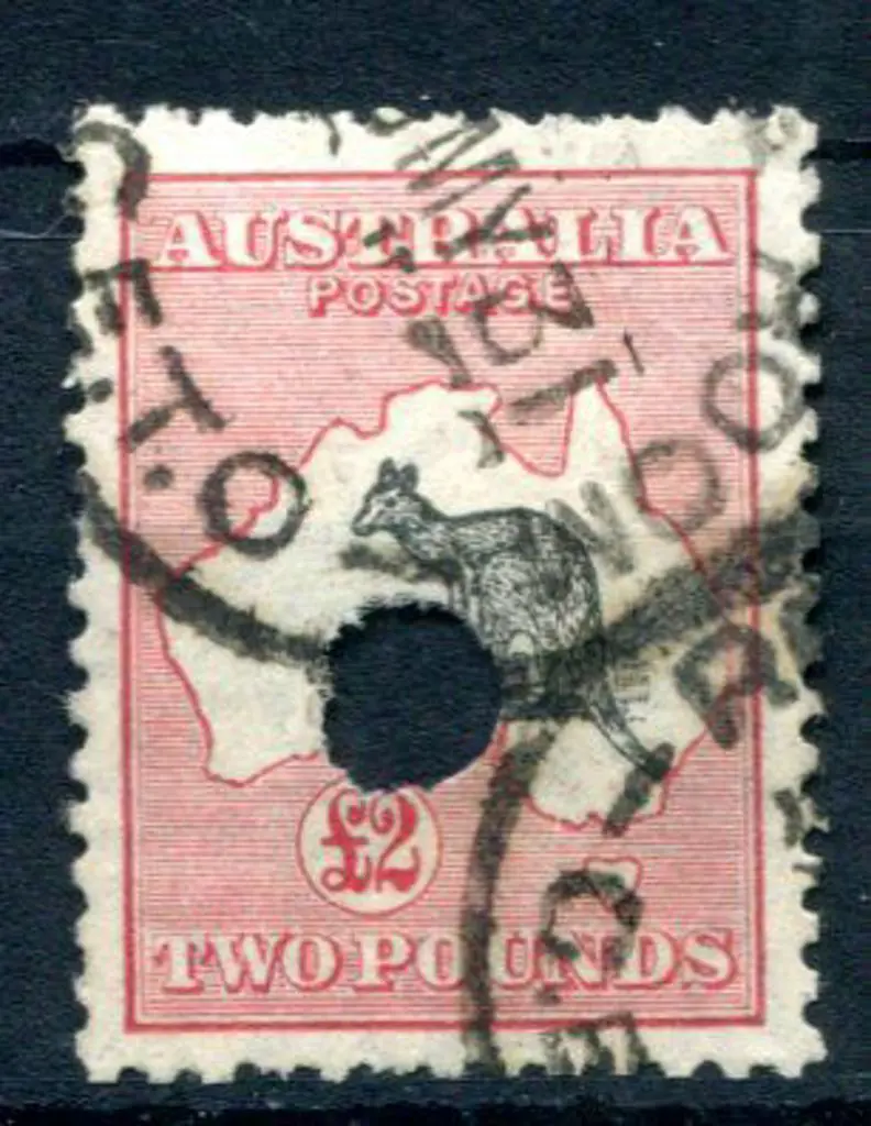 1929/30 Small Multiple Watermark £2 grey & pale ... Image 1++