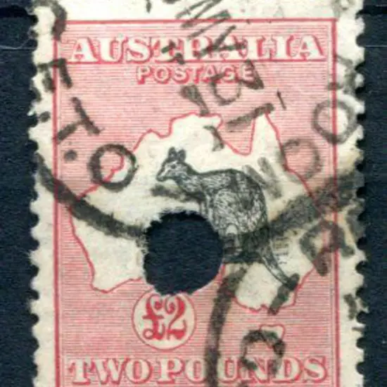 1929/30 Small Multiple Watermark £2 grey & pale ...