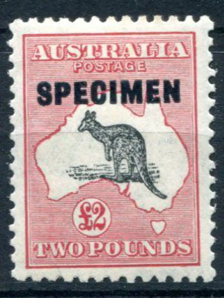 1929/30 Small Multiple Watermark £2 black & pale ... Image 1++