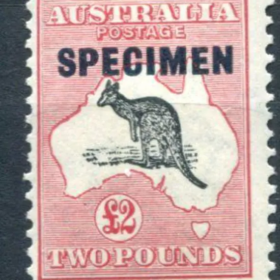 1931-47 CofA £2 grey & rose-crimson ovptd ...