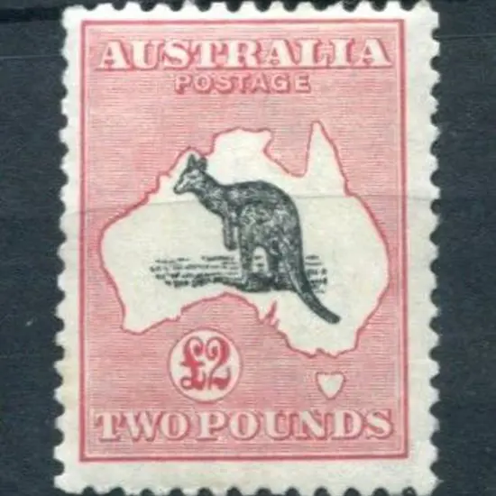 1931-47 CofA £2 grey-black & rose-crimson. Centred ...