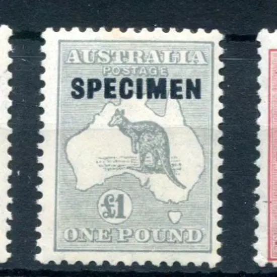 1931-47 CofA 10/-, £1 & £2 ovptd "SPECIMEN" type ...