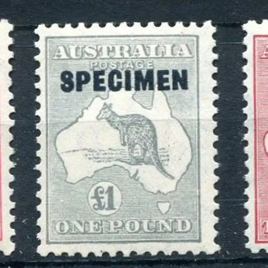 1931-47 CofA 10/-, £1 & £2 ovptd "SPECIMEN", type ...