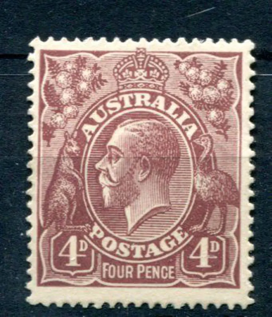 1920-21 Colour Trials 1920 (31st Dec) 4d bright ... Image 1++