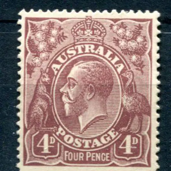 1920-21 Colour Trials 1920 (31st Dec) 4d bright ...