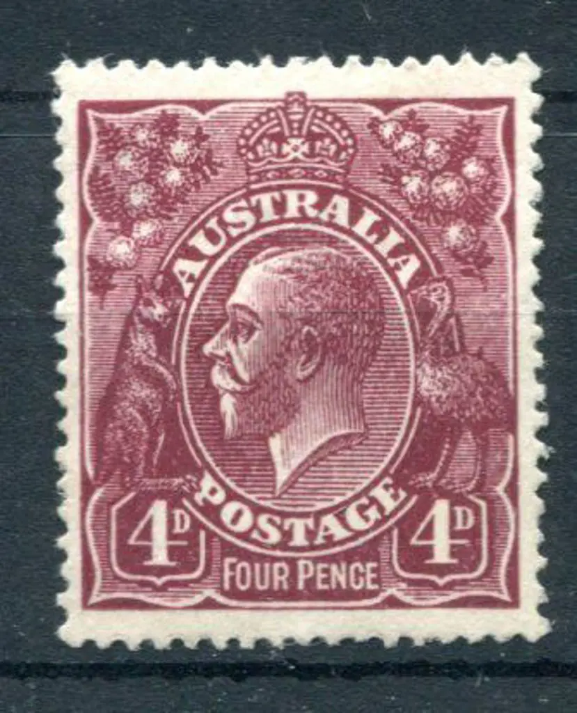 1920-21 Colour Trials 1920 (31st Dec) 4d deep ... Image 1++
