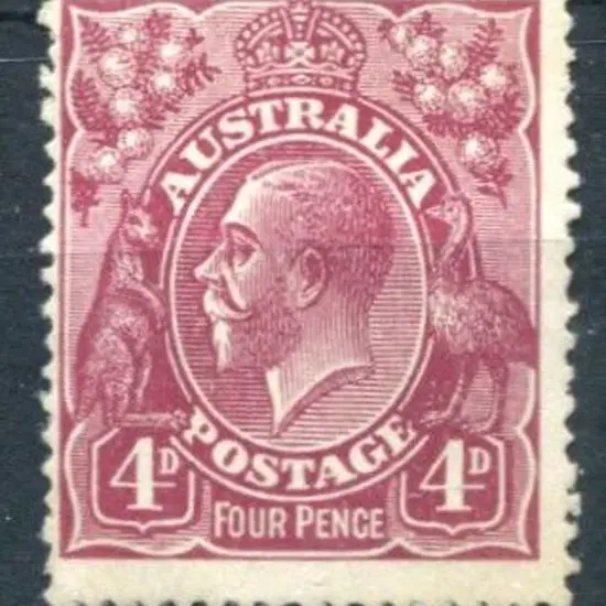 1920-21 Colour Trials 1920 (31st Dec) 4d reddish ...