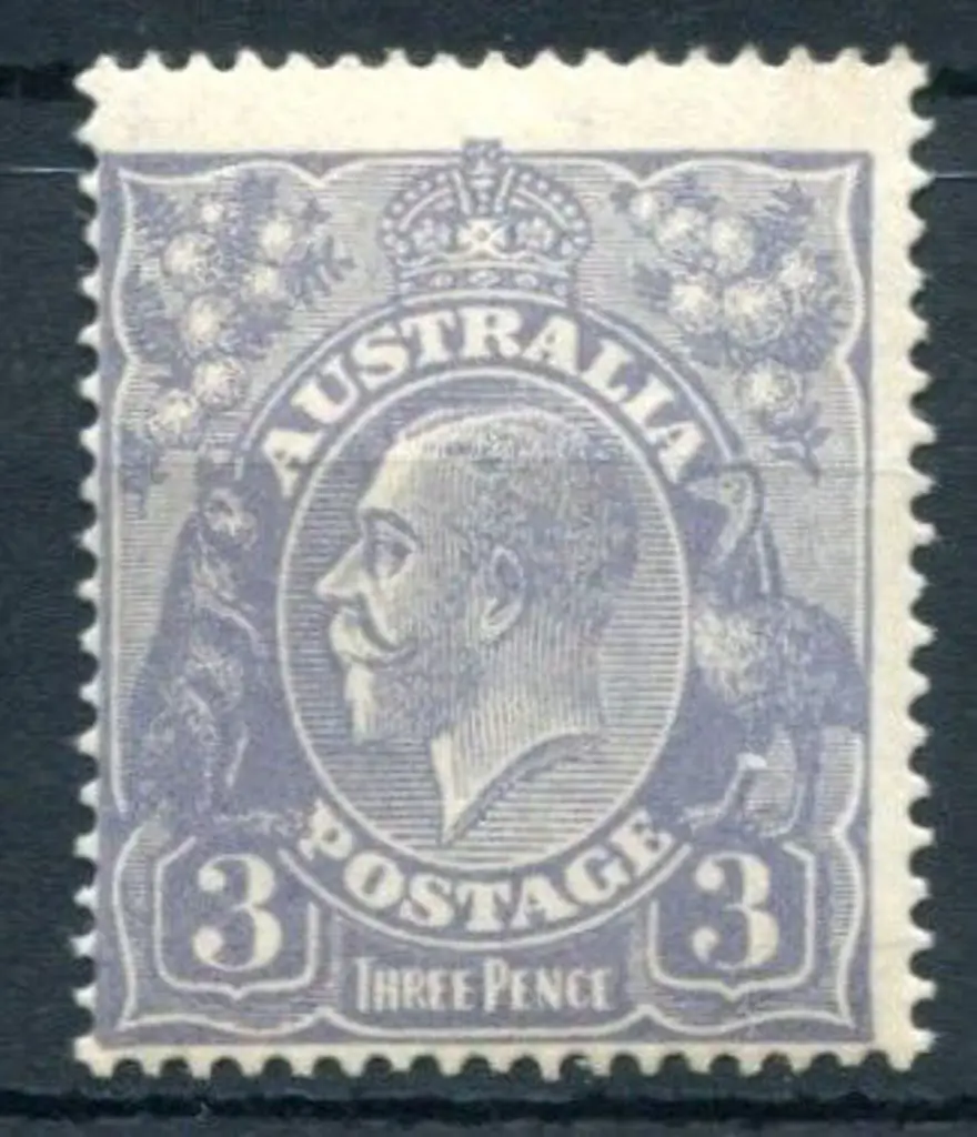 1914-20 Single watermark 3d pale dull violet-blue ... Image 1++