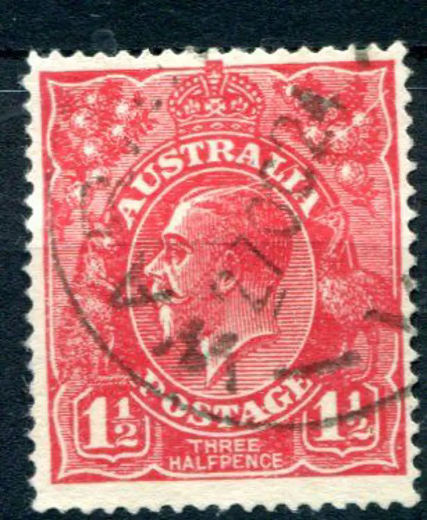 1924 No Wmk 1½d rose-red with "scratched electro" ... Image 1++