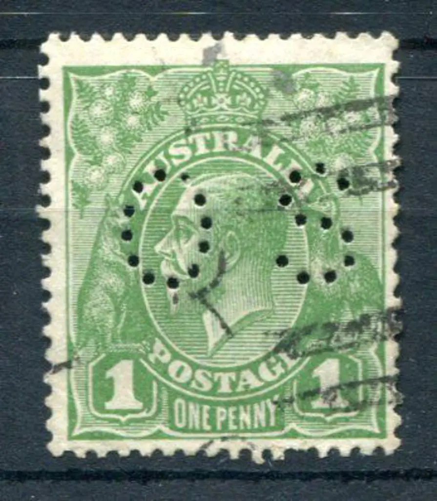 1926-30 Small Multiple Watermark Perf 13½x12½ 1d ... Image 1++