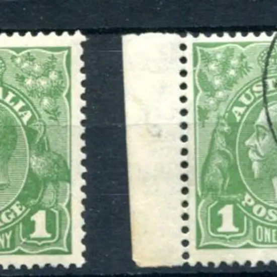 1926-30 Small Multiple Watermark Perf 13½x12½ 1d ...