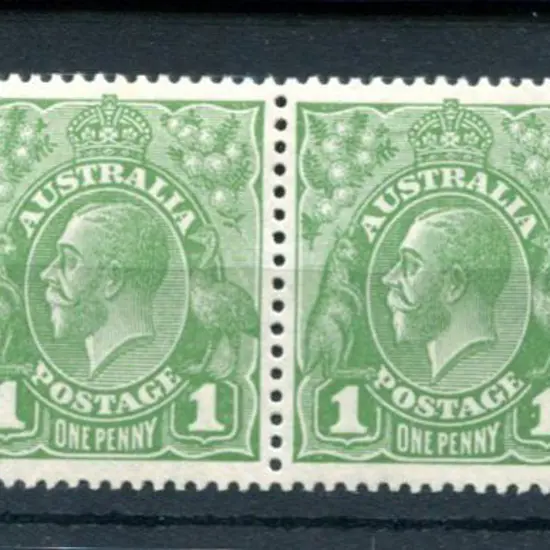 1926-30 Small Multiple Watermark Perf 13½x12½ 1d ...