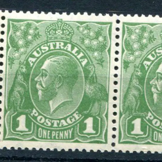 1926-30 Small Multiple Watermark Perf 13½x12½ 1d ...