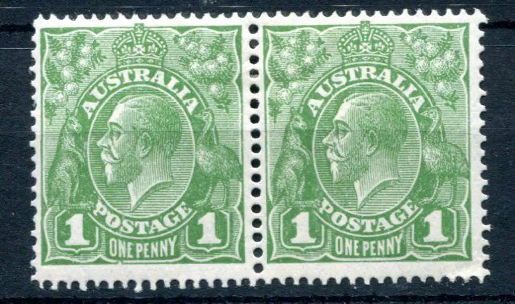 1926-30 Small Multiple Watermark Perf 13½x12½ 1d ... Image 1++