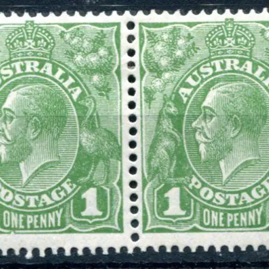 1926-30 Small Multiple Watermark Perf 13½x12½ 1d ...
